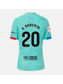 Billige Barcelona Sergi Roberto #20 Tredjedrakt Dame 2023-24 Kortermet